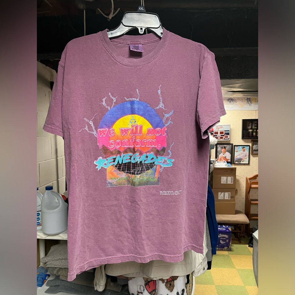 Purple Graphic T-Shirt